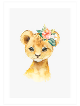 Sevimli Aslan - Art Print